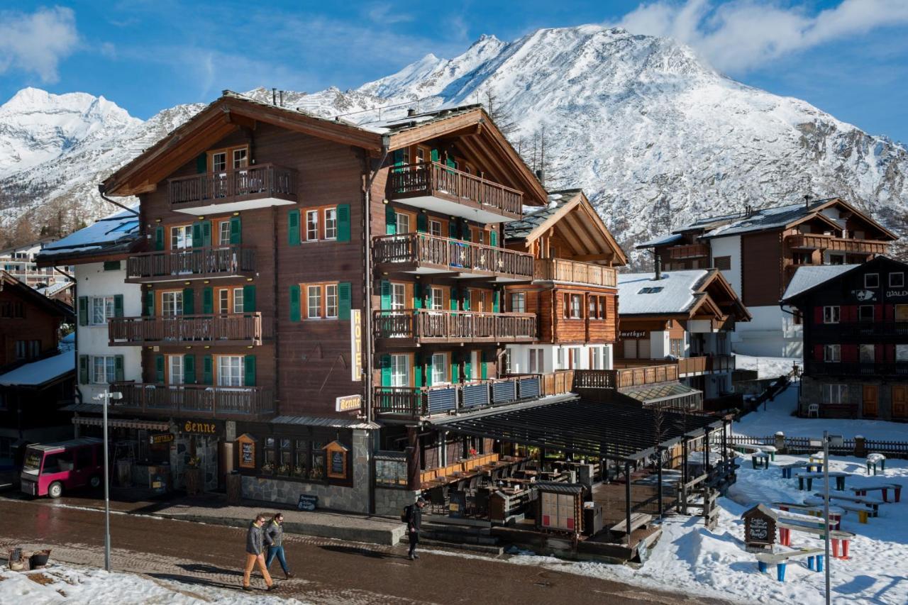 Hotel Tenne Saas-Fee Esterno foto