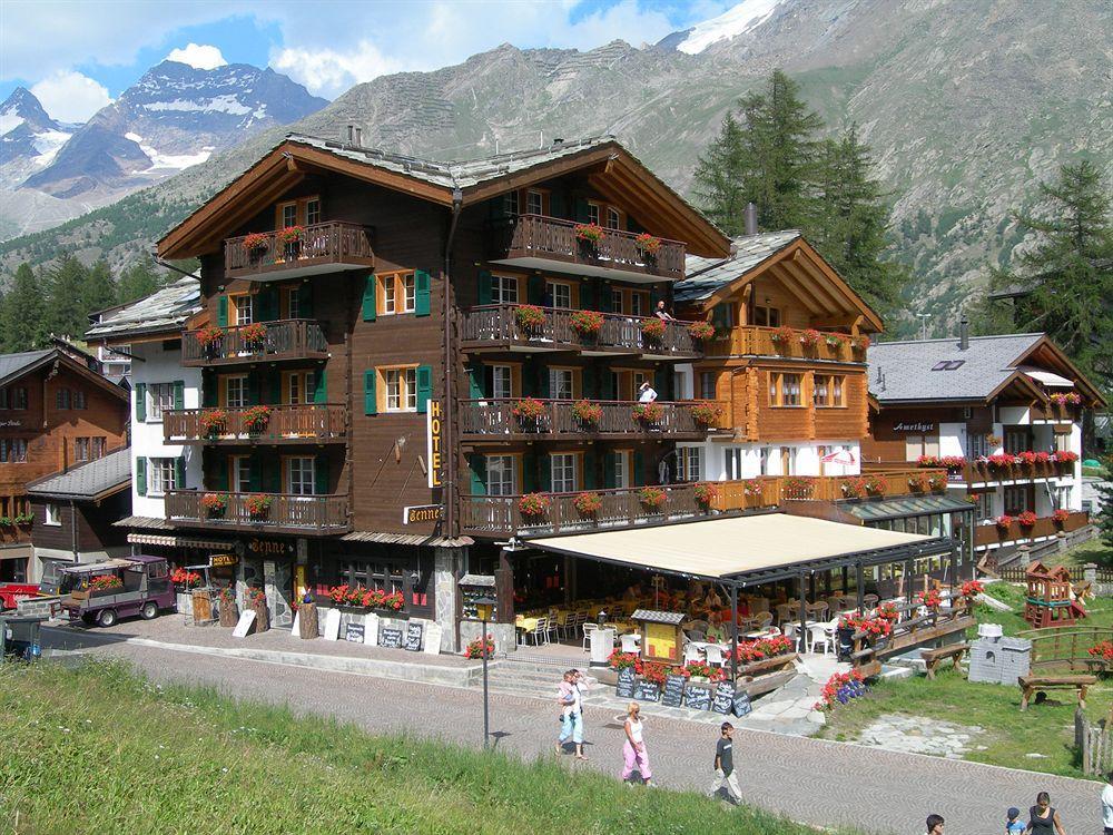 Hotel Tenne Saas-Fee Esterno foto