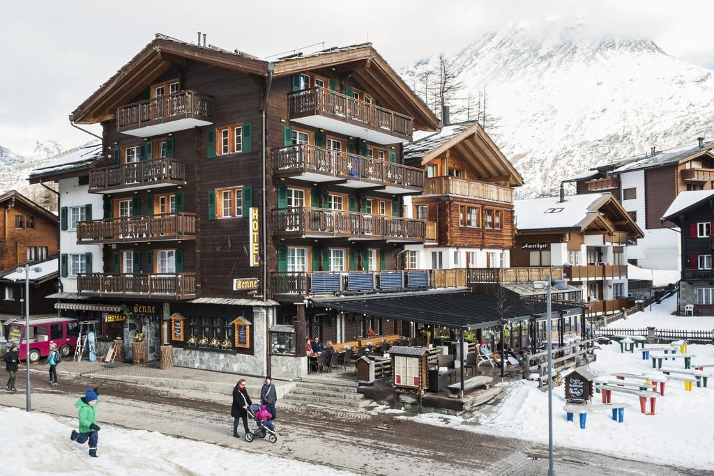 Hotel Tenne Saas-Fee Esterno foto